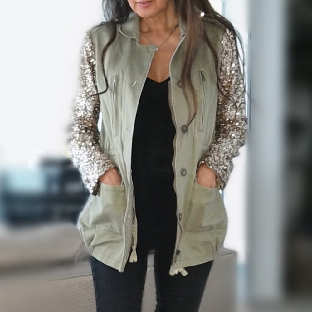 Faubourg du Temple Women Trocadero Jacket Olive S